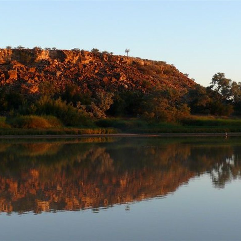 Sunset colours, Hunters Gorge