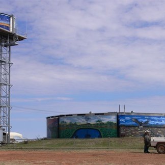 Water tower and high tank, Boulia.