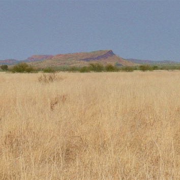 Big open plains and rugged ranges beckoning in the distance.