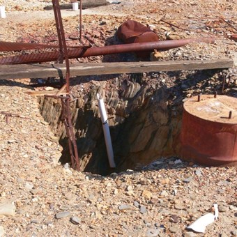 Watch out for unfenced holes