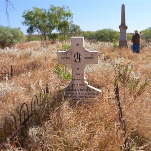 Kuridala cemetery.