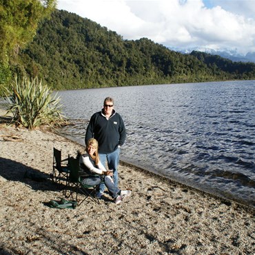 How's the serenity?  Lake Mapourika