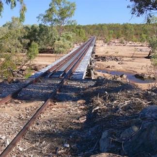 Bridge on the old railway line
