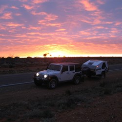 East of Cobar at sunrise