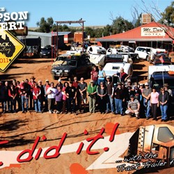 Group Photo at Mt Dare Hotel