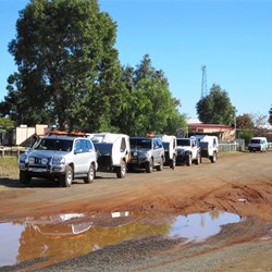 Kulgera Roadhouse Gang ready to head for Mt Dare