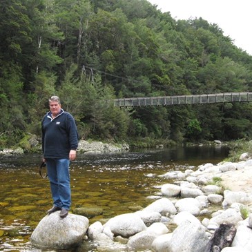 Moi by the Inangahua River - Victoria Forest Park
