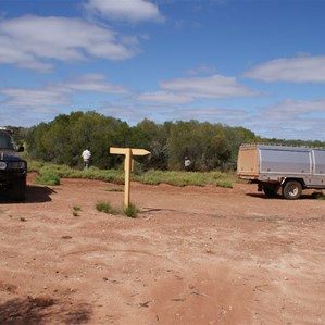 Tallaringa Native Well in the background