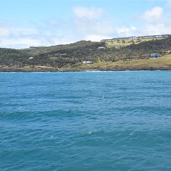 Clearing conditions coming into Penneshaw 