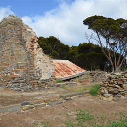 Old Harry Bates Cottage Ruins 