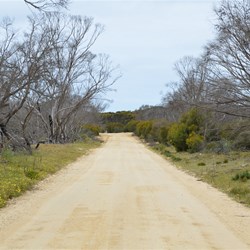 Seagers Road heading towards Murray Lagoon 
