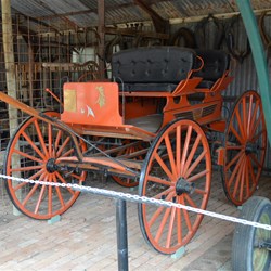 Old Horse drawn buggy - Hope Cottage 