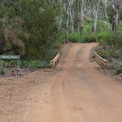 Bridge over  Rocky River - West Bay Road 