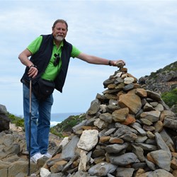 Adding another rock to the cairn 