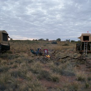 Camp in the teetree nearby