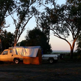 Battened down for the storm