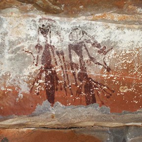 Two early era Bradshaw figures