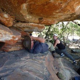 Photographing some of the art