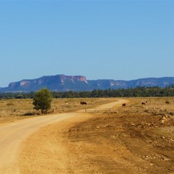 Distant view of Salvator Rosa