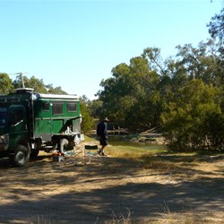 Isisford town camping area