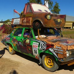 The cars in the bash were incredible