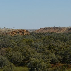 Diamantina Gate viewed from Janets Leap