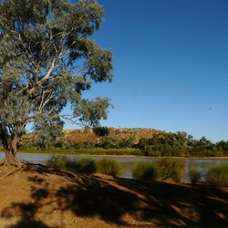 Mt Mary from Hunters Gorge campground