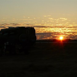 Our first night at Betoota Race Track