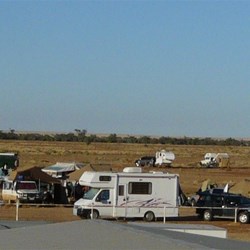 There was plenty of room for more campers