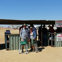 Chicka had been at the Birdsville races 3 times previous but this was my first time