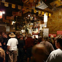 Lets have another drink, we're not driving home.