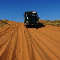 Big Red via the 50 km detour
