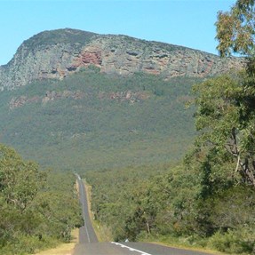 Southern end of the Serra Range