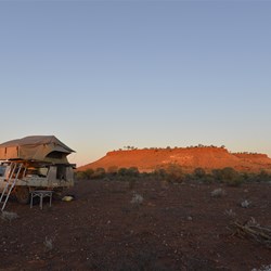 Mt Worsnop in the late afternoon light (Photo:  'Black Hand' Blakeman)