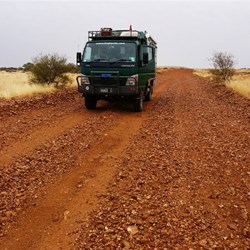 Gibber section of Cordillo Downs Road