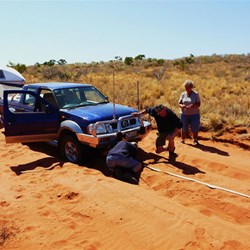 A soft section caught Ben out!