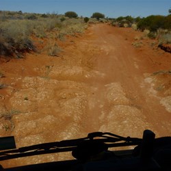 Heading into Cameron Corner