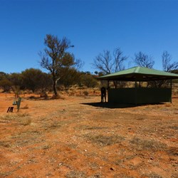 The camping ground at Olive Downs