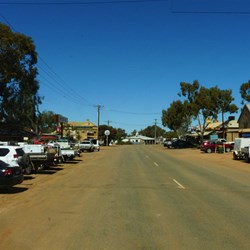 The township of Tibooburra - 'Heaps of Rocks'