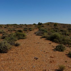 The rail line was long gone