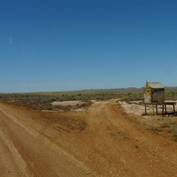 Only a letter box to be seen