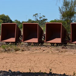 Old Ore Bins from the Moonta Mines