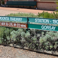 Old Moonta Railway Station - now the Visitor Information Centre