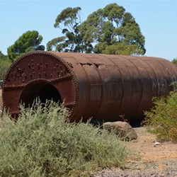 Some of the old plant at the Hughes Enginehouse ruins