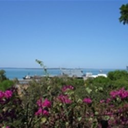 Stokes Hill Harbour from Survivors Lookout