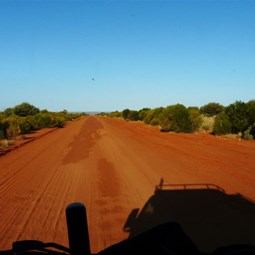 Leaving Mutawintji National Park