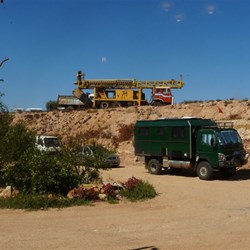 Outside Red Rock Cafe