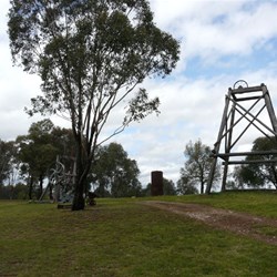 The poppet head on Red Hill
