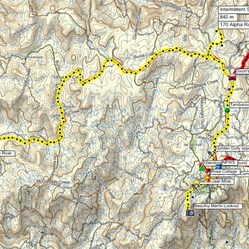 West from the Roasting Pits to the river