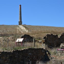 Ruins of the old Ore Dressing Tower Enginehouse